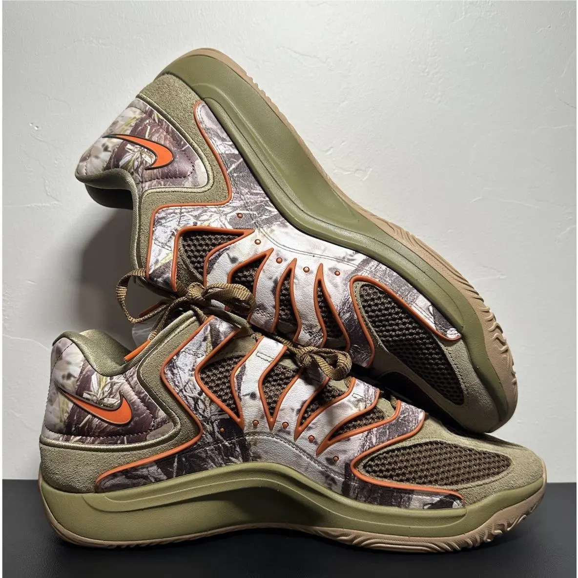 Nike shoes - Nike KD 18 - HV1992-002 - Coyote/Safety Orange (UPC: 198726819355) 3