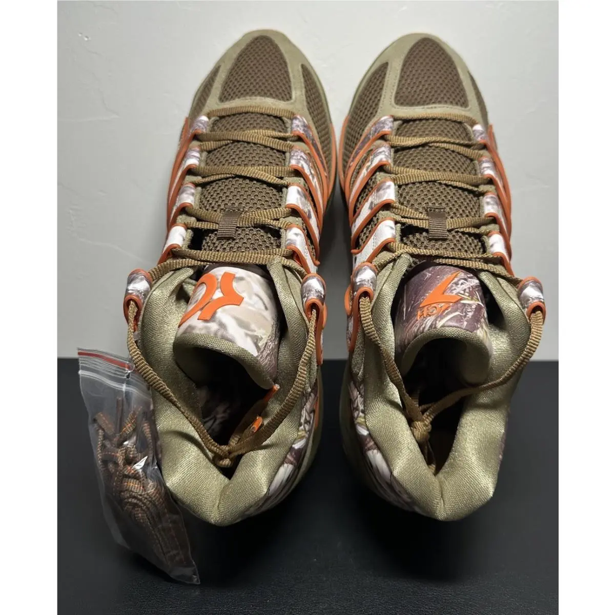 Nike shoes - Nike KD 18 - HV1992-002 - Coyote/Safety Orange (UPC: 198726819355) 4