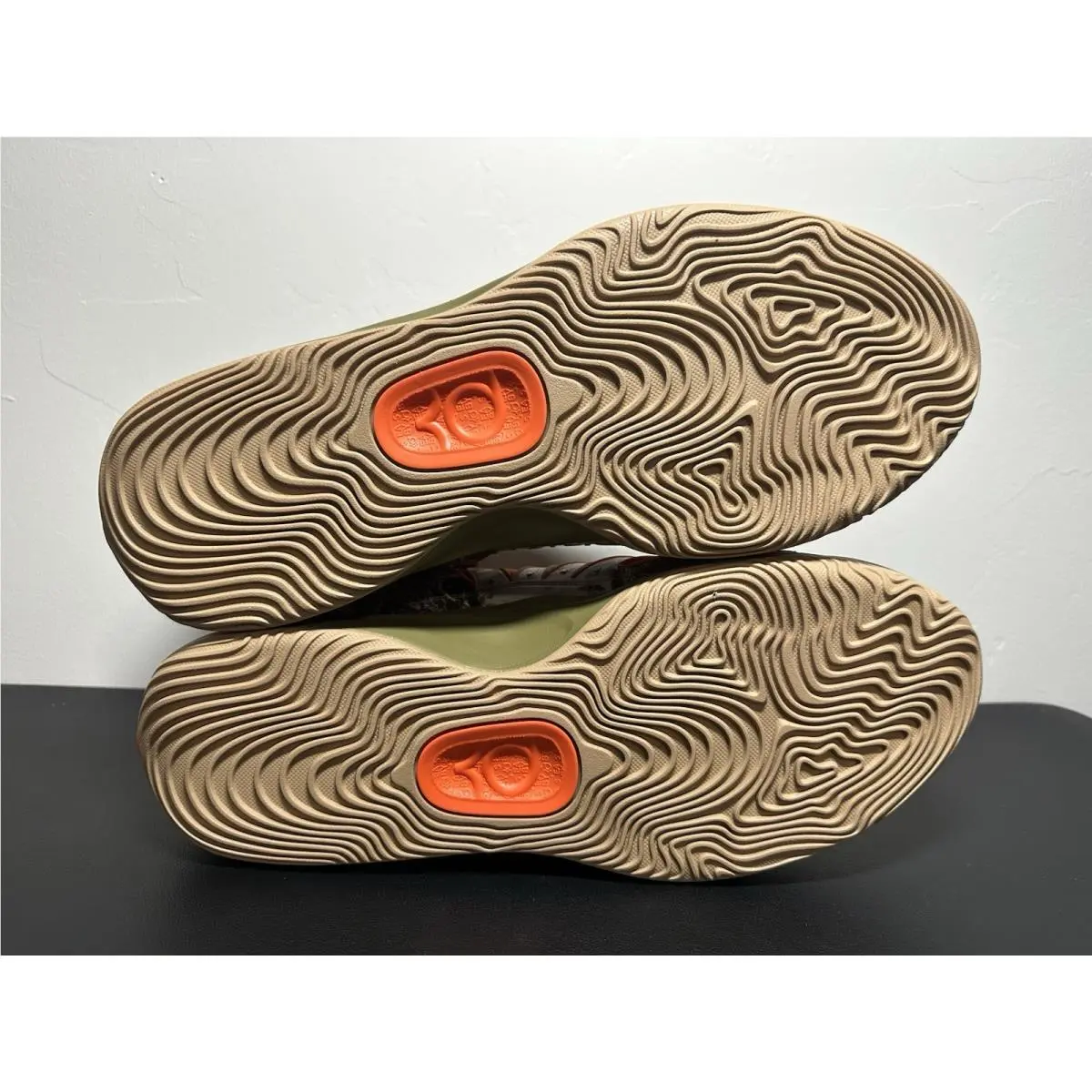 Nike shoes - Nike KD 18 - HV1992-002 - Coyote/Safety Orange (UPC: 198726819355) 5