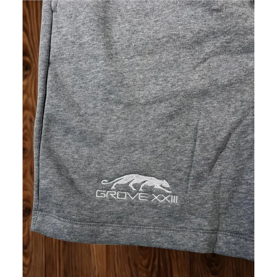 Nike clothing - Nike Air Jordan Brooklyn Fleece Jumpman Shorts Gym Red Men`s - Gray, Manufacturer: Carbon Heather/White (UPC: 197596334852) 1