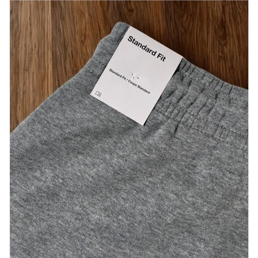 Nike clothing - Nike Air Jordan Brooklyn Fleece Jumpman Shorts Gym Red Men`s - Gray, Manufacturer: Carbon Heather/White (UPC: 197596334852) 3