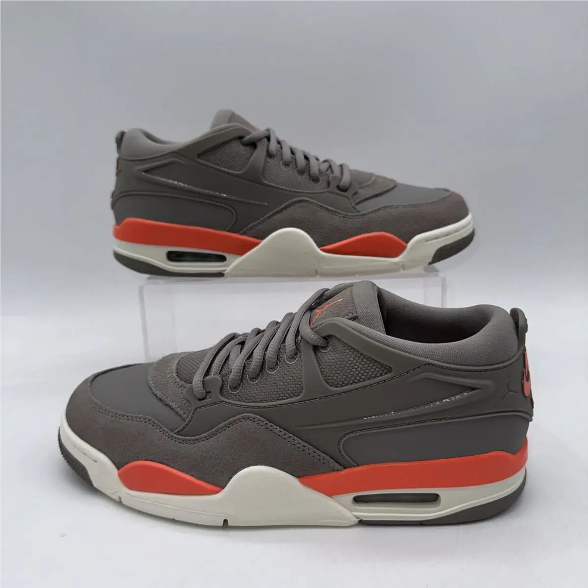 Nike Women`s Size 10 Air Jordan 4 RM FQ7940 002 Gray Basketball Sneaker