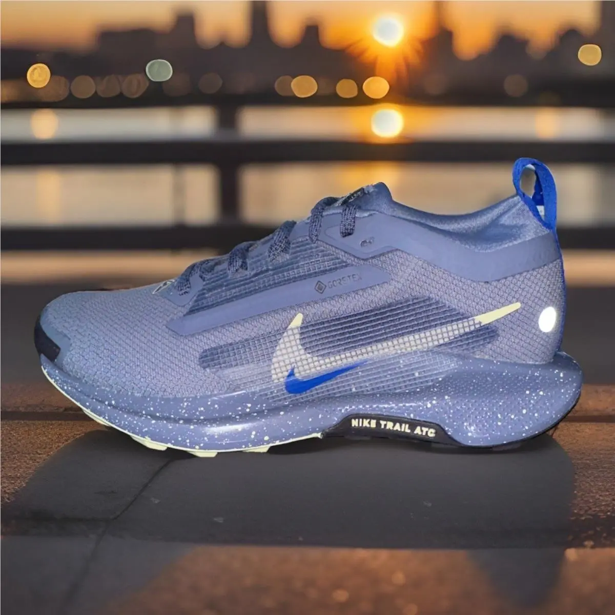 Women`s Size 6 Nike Pegasus Trail 5 Gtx Goretex World Indigo FQ0912-402