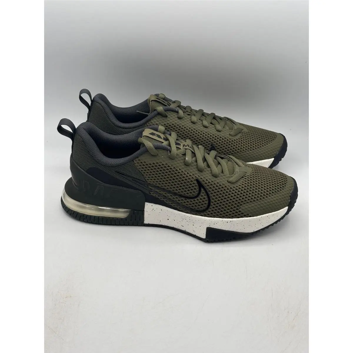 Nike Air Max Alpha Trainer 6 Mens 10 Olive Black Training Shoes FQ1833-200