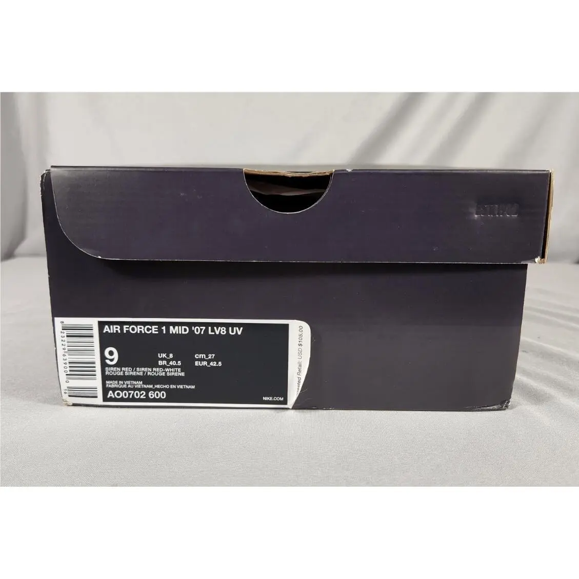 Nike shoes - Nike Air Force 1 - Air Force - AO0702-600 - Red 10