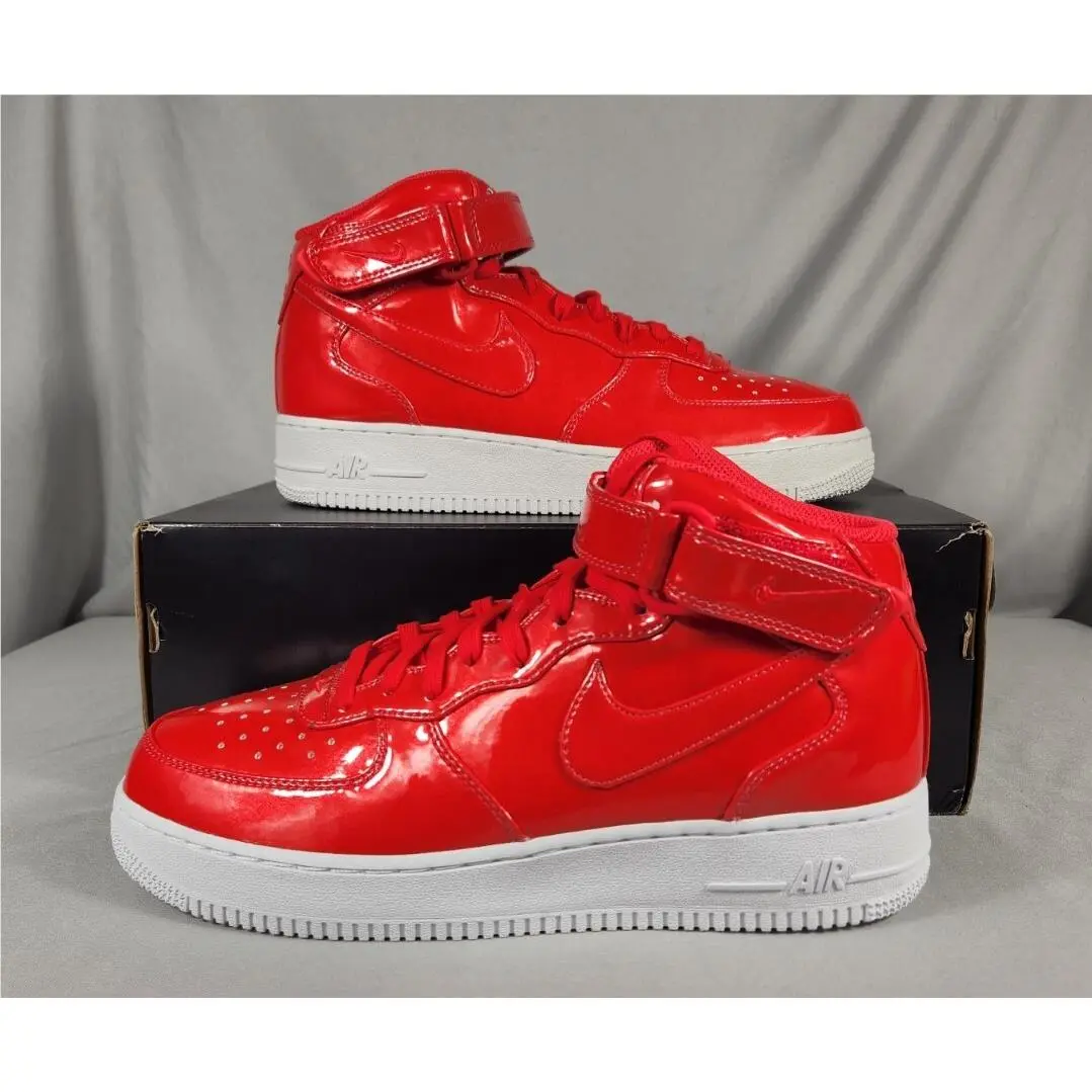 Nike Air Force 1 Mid `07 LV8 UV Mens Shoes Size 9 Siren Red AO0702-600