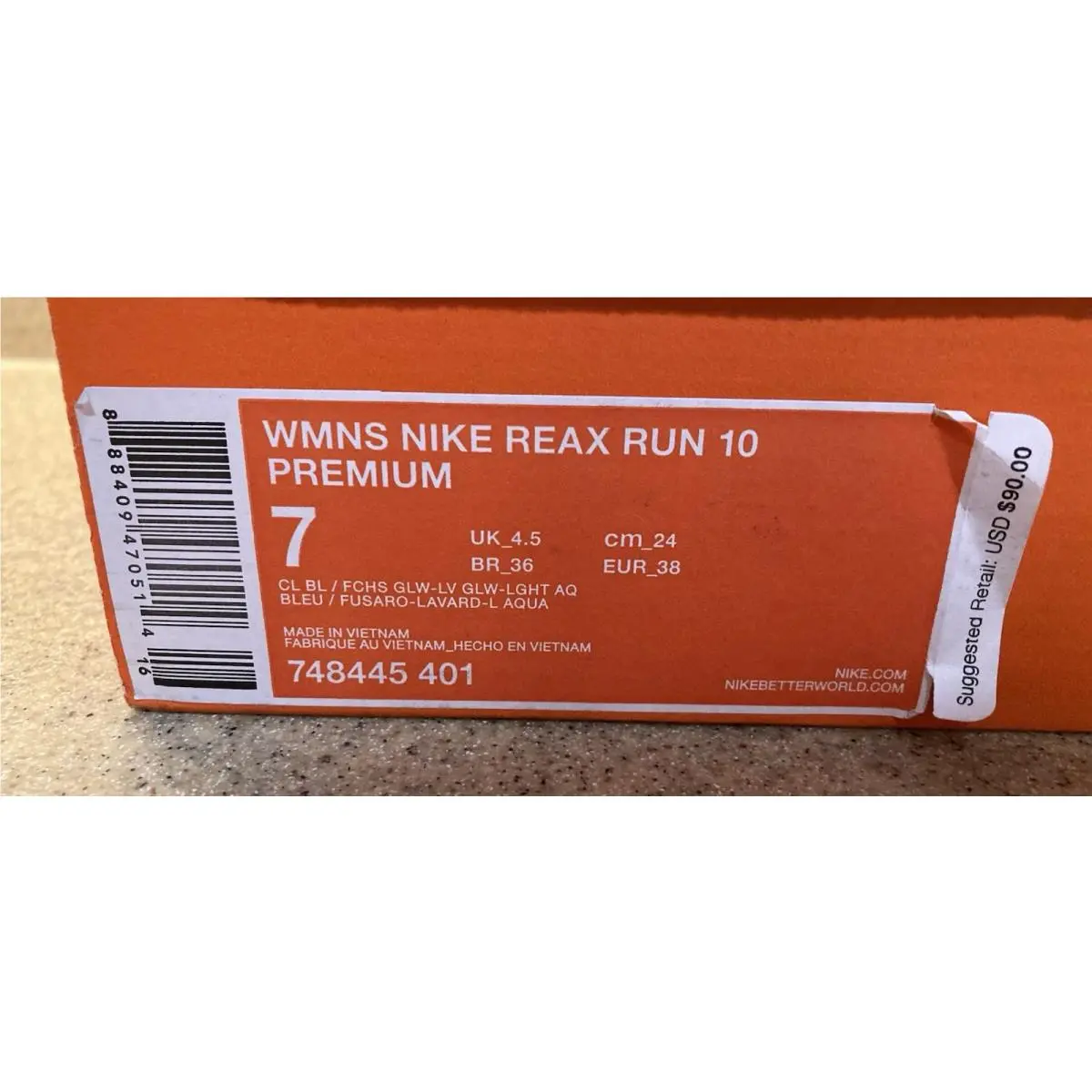 Nike shoes - Nike Reax Run 10 - Reax Run - Multicolor 3