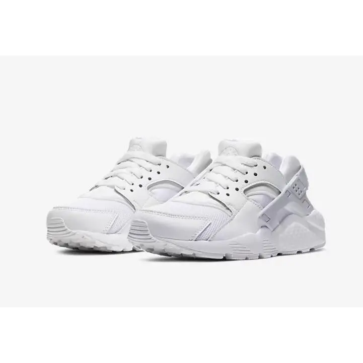 Nike Huarache Run White/pure Platinum Youth Size 6.5 Sneaker