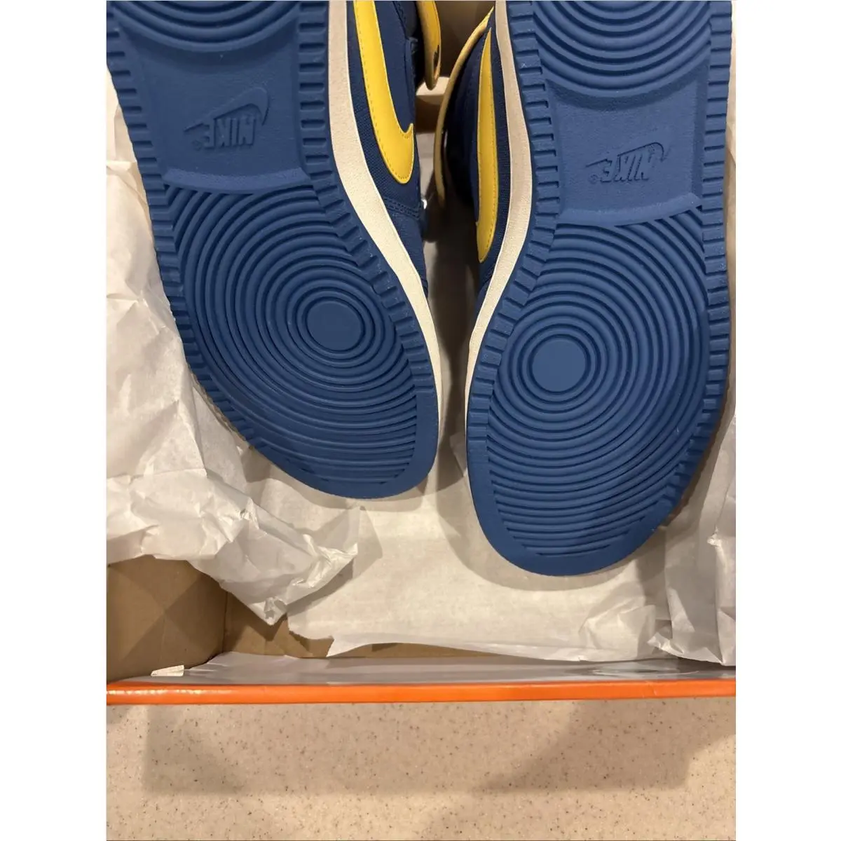 Nike shoes - Nike Air Jordan 1 - Air - Blue 8