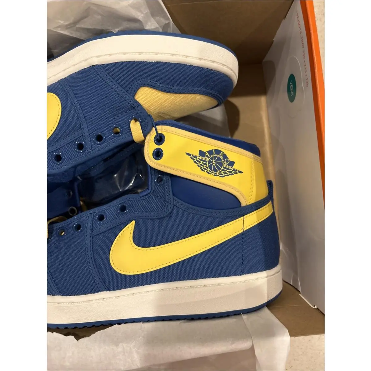 Nike shoes - Nike Air Jordan 1 - Air - Blue 11