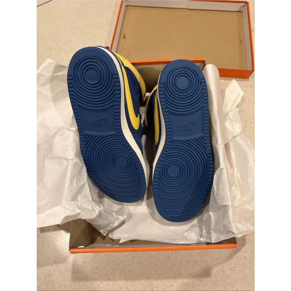 Nike shoes - Nike Air Jordan 1 - Air - Blue 7