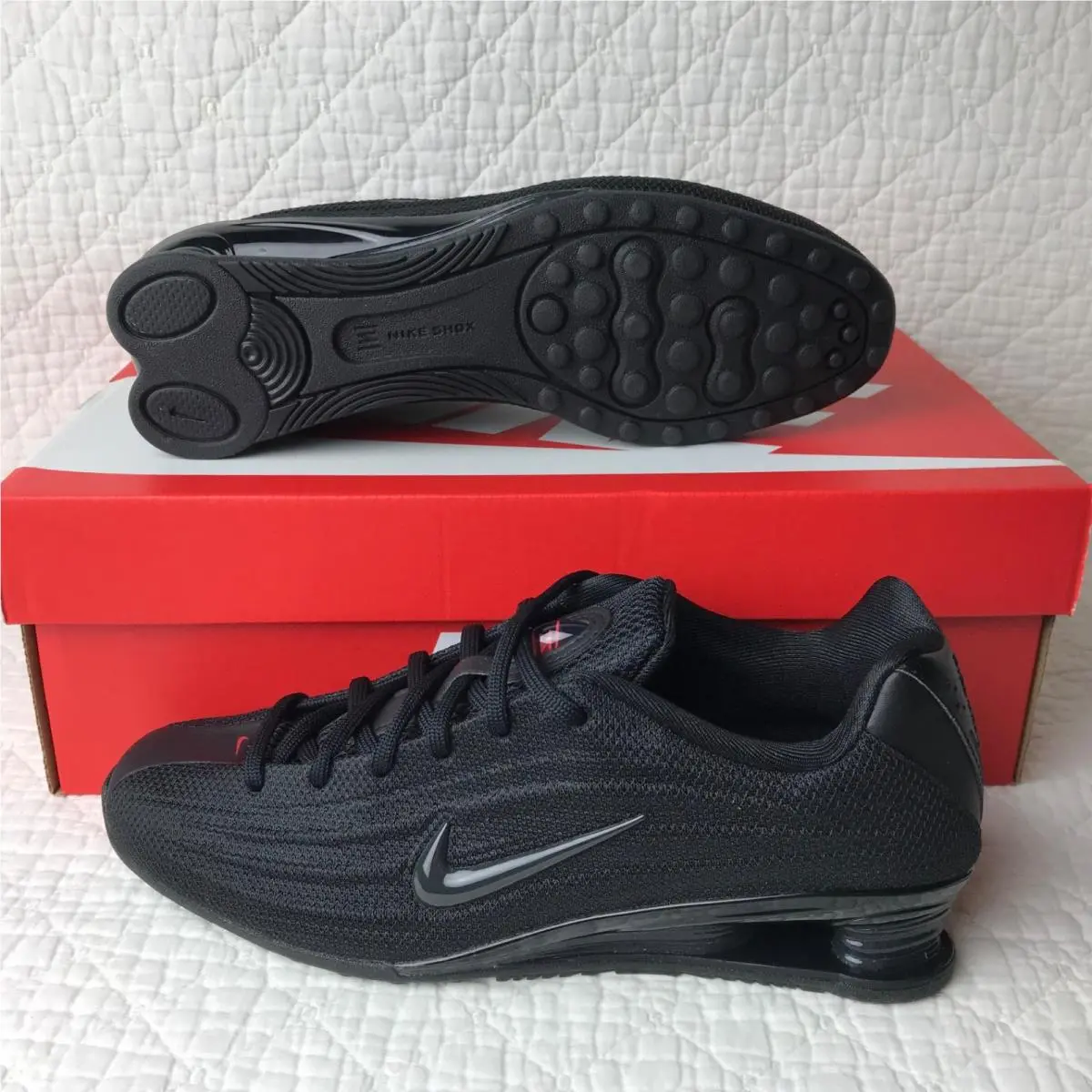 Nike shoes - Nike Shox Z - Shox - HQ7540-003 - Black red 2