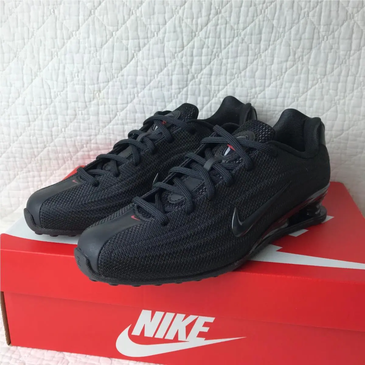 Nike shoes - Nike Shox Z - Shox - HQ7540-003 - Black red 5