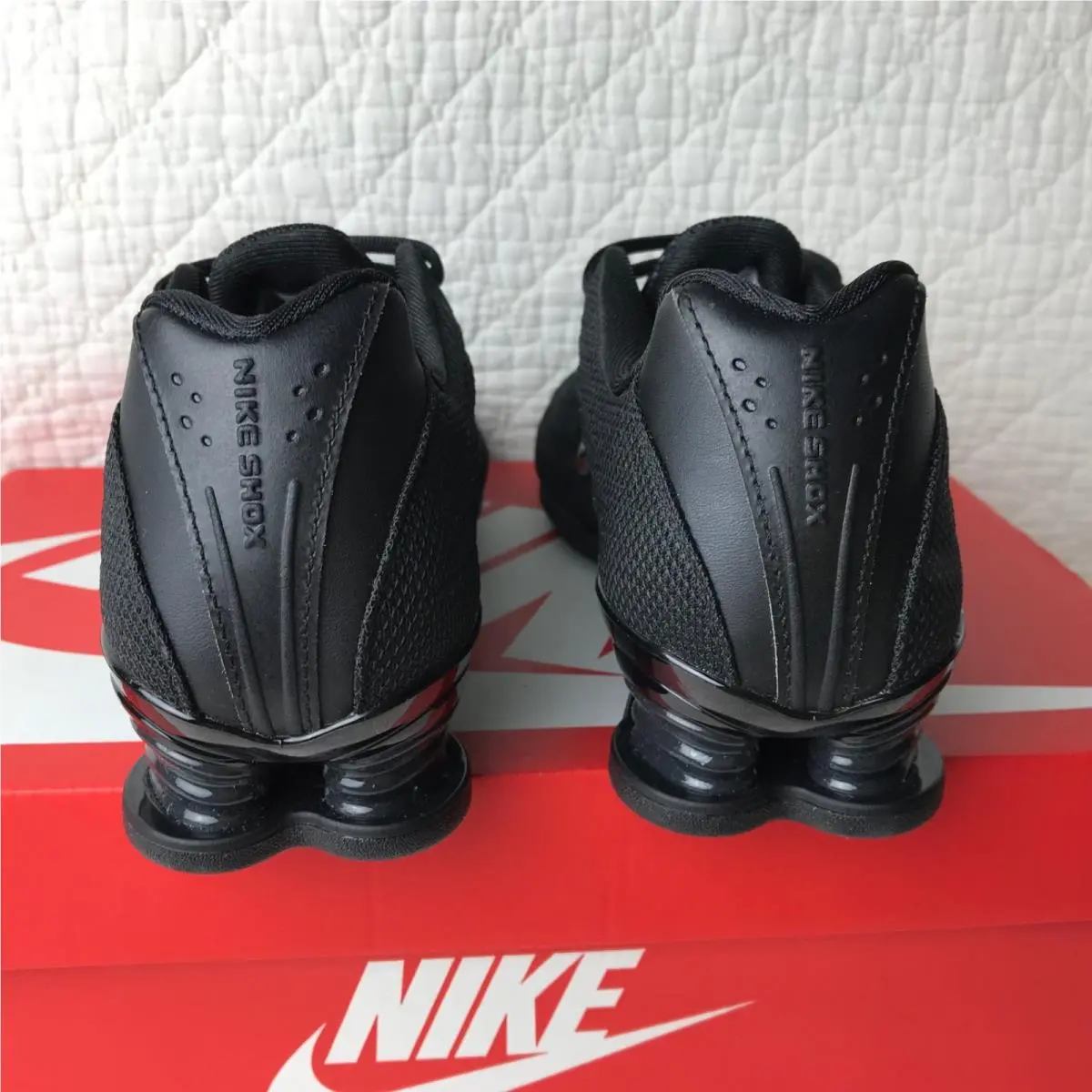Nike shoes - Nike Shox Z - Shox - HQ7540-003 - Black red 4