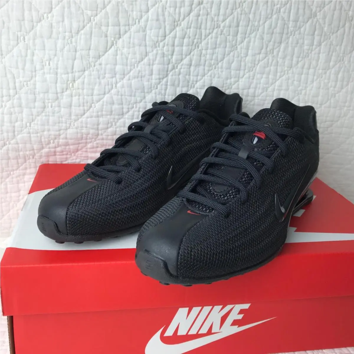 Nike shoes - Nike Shox Z - Shox - HQ7540-003 - Black red 6