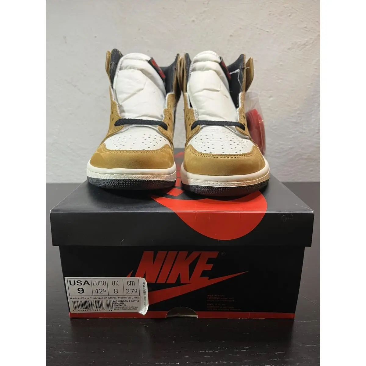 Nike shoes - Jordan Air Jordan 1 - Air - 555088-700 - Beige 0