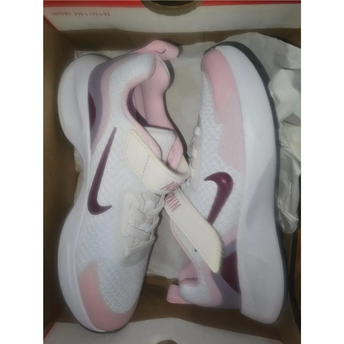 Nike Wearallday Low White Dark Beetroot - CJ3816-105
