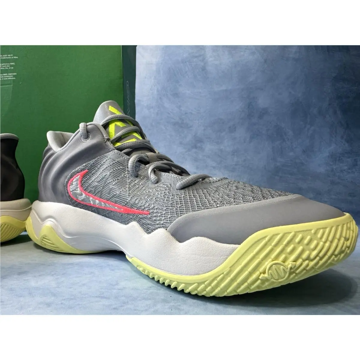 Nike shoes - Nike Giannis Immortality - Giannis Immortality - FQ3680-009 - Wolf Grey, Metallic Silver 11