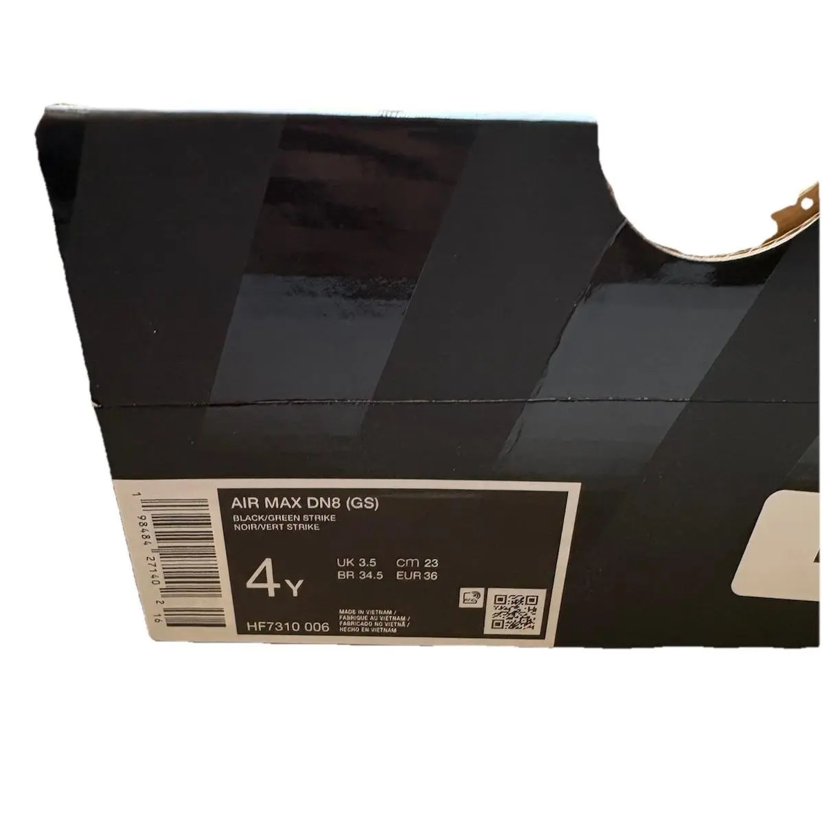 Nike shoes - Strike ` 4Y - Strike - Black (UPC: 0198484271402) 10