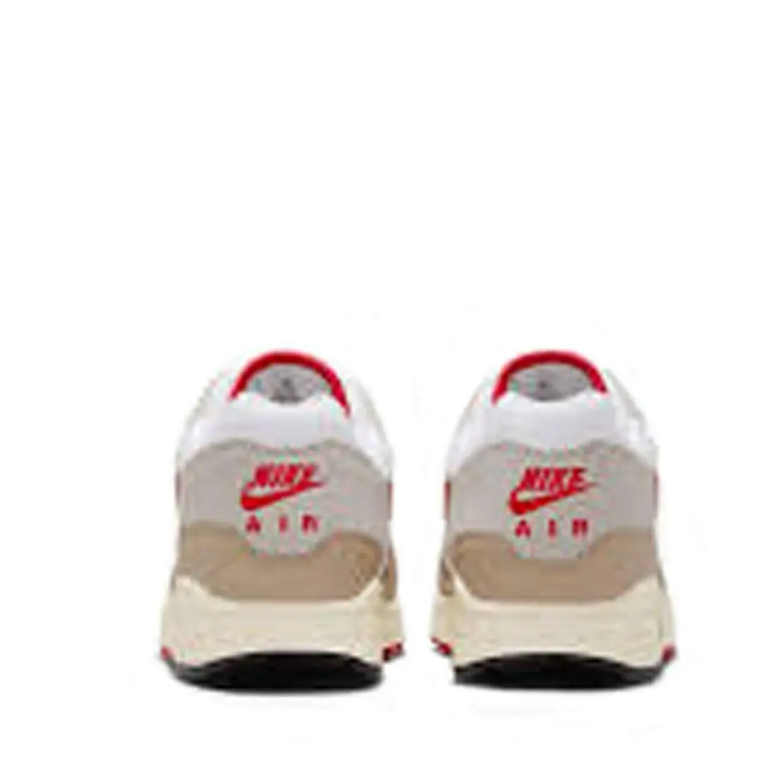 Nike shoes - Nike Air Max 1 - Air Max - HF4312 100 - White/University Red - Cream II (UPC: 197594570450) 1