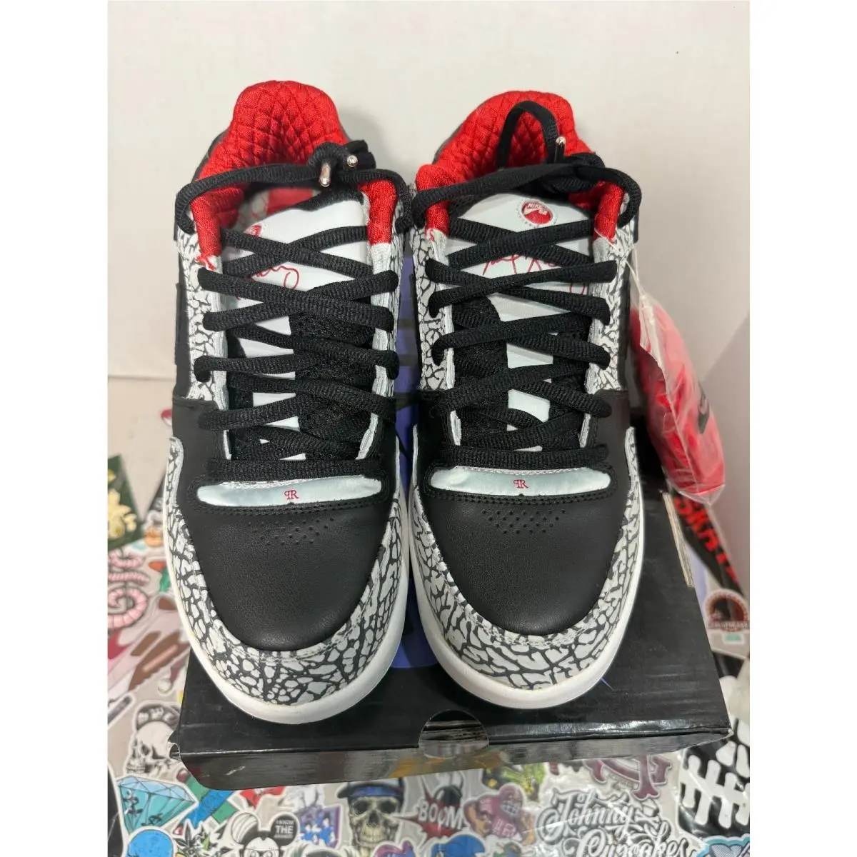 Nike shoes - Nike Paul Rodriguez 9 - Paul Rodriguez - 828037-016 - Gray, Manufacturer: Sterling/Black/Deep Red/White 0