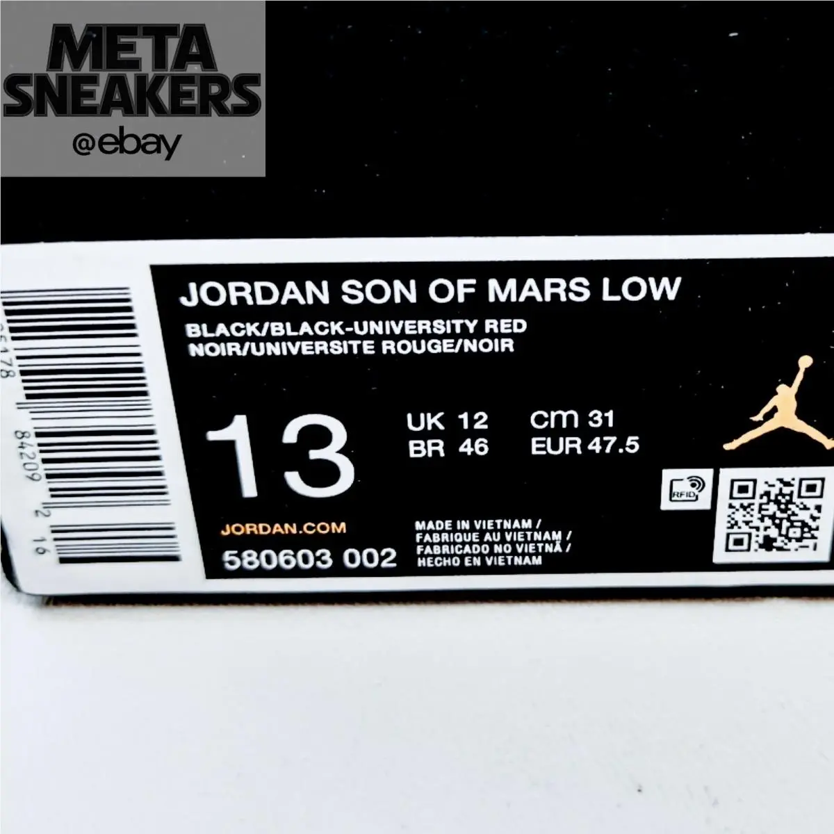 Nike shoes - Air Jordan Son of Mars BG - 580603-002 - Black 0
