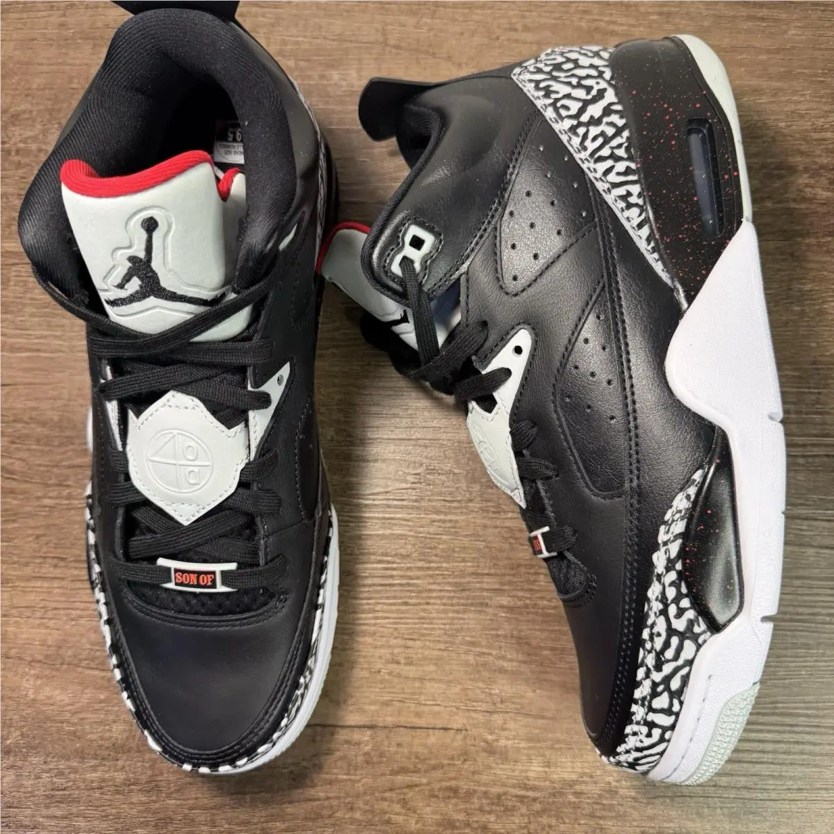 Jordan Son Of Mars Low ‘black Cement’ Men’s Size 12 580603-002 No Lid by Nike