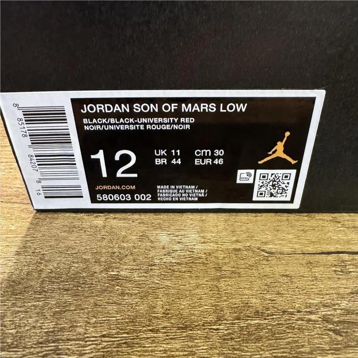 Nike shoes - Jordan Son Of Mars - Son Mars - 580603-002 - Black 0