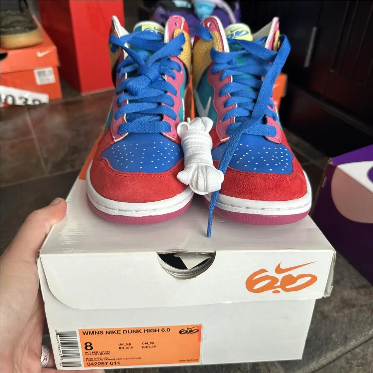 Nike shoes - Nike Dunk 6.0 - Dunk - 342257-611 - Red 0
