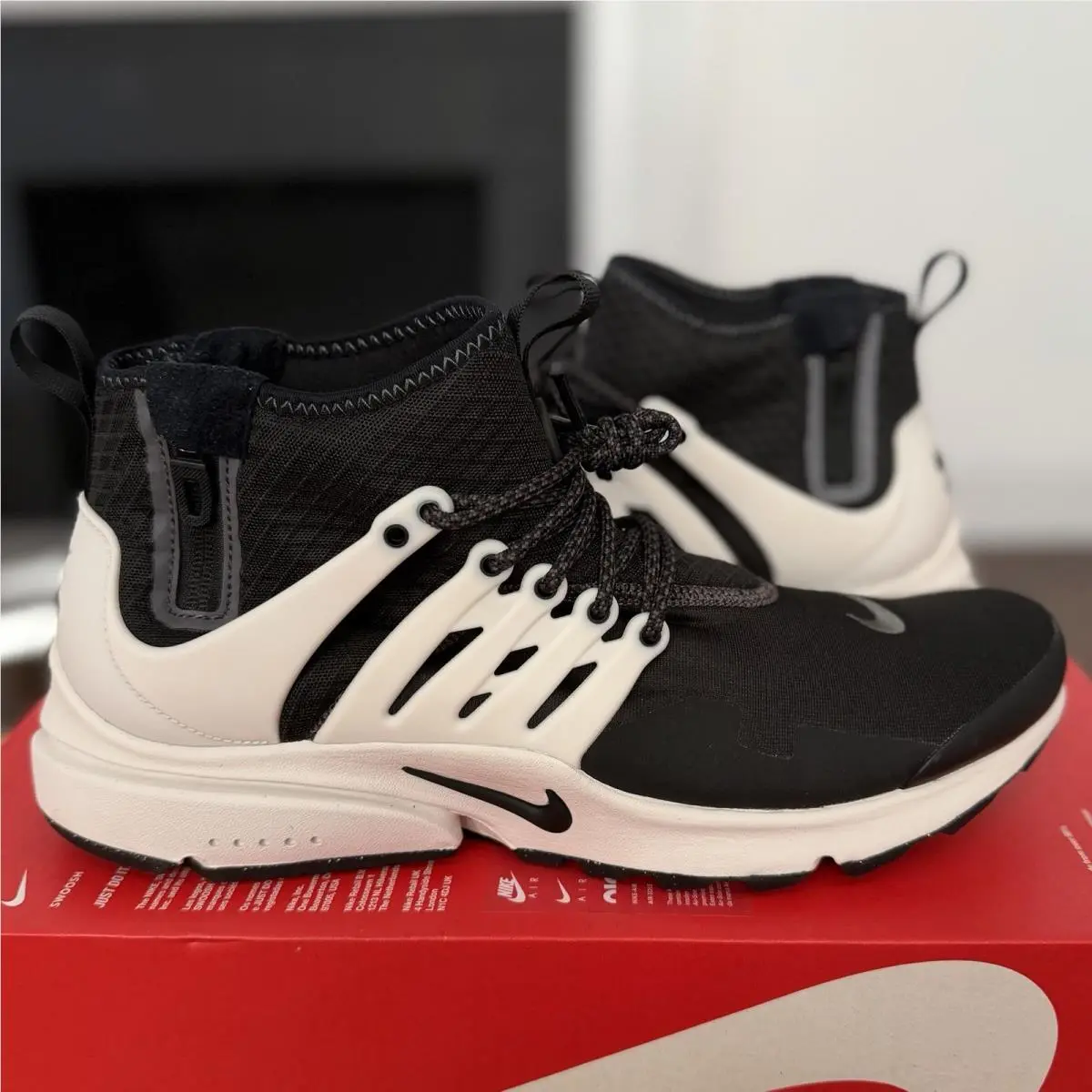 Nike Air Presto Mid Utility “black Phantom” - Mens Size 12 - FB9695-001