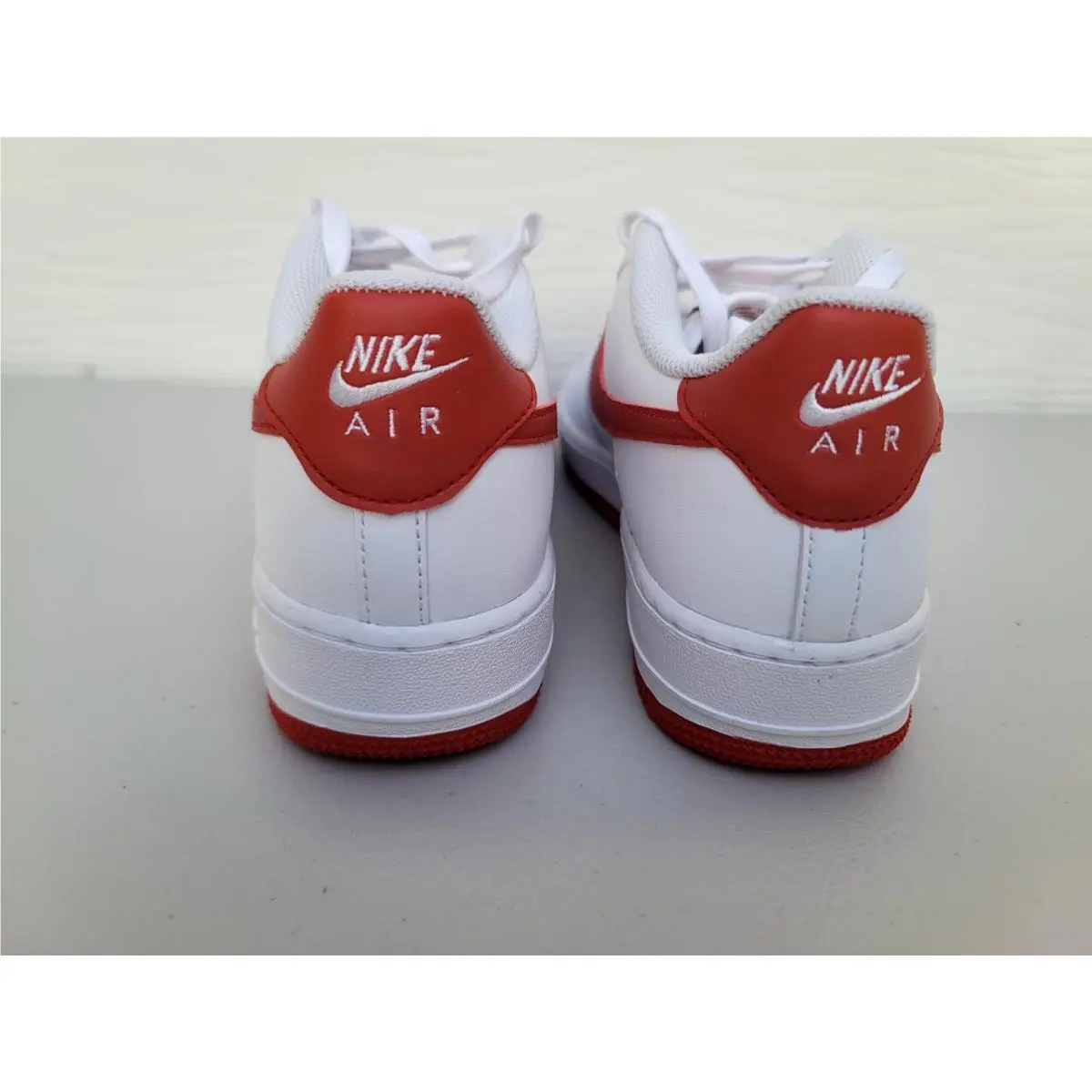 Nike shoes - Nike Air Force 1 - Air Force - FV5948 116 - WHITE/DRAGON RED 0