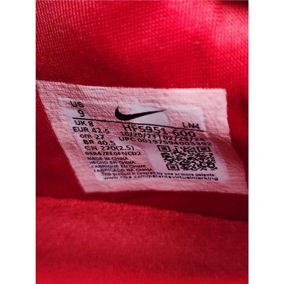 Nike shoes - Nike LeBron - LeBron - HF5951-600 - Red 5
