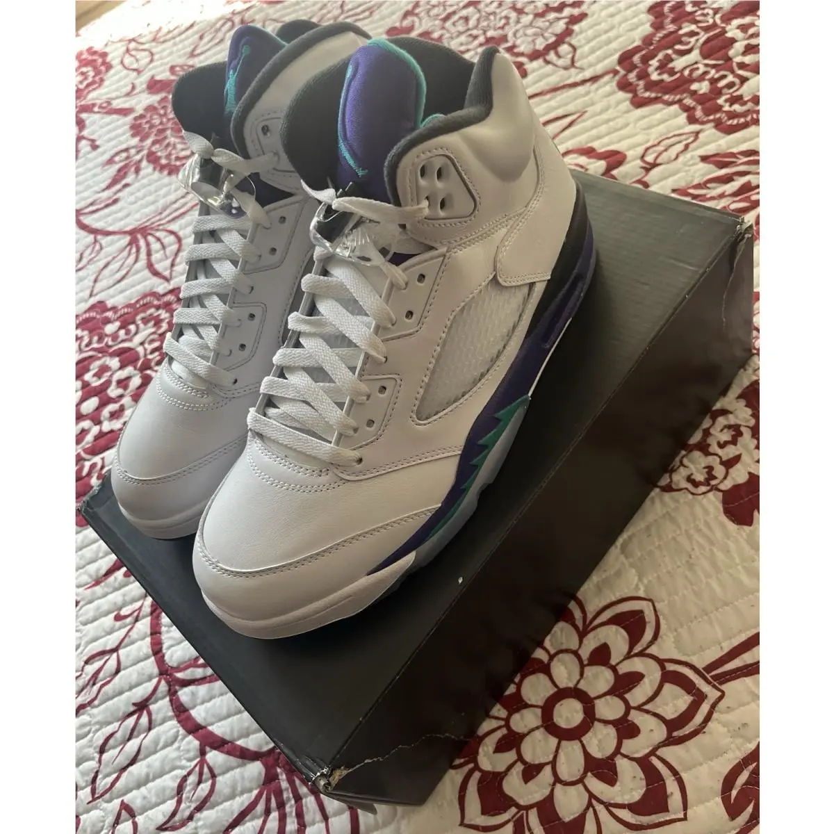 Nike shoes - Air Jordan 5 - Air - White 1