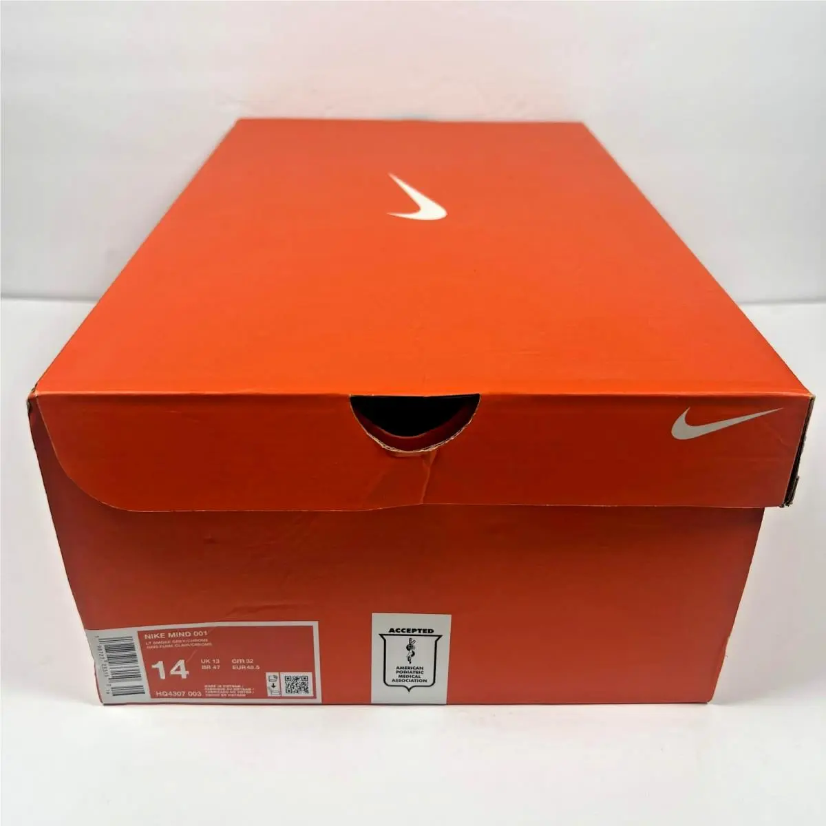 Nike shoes - Nike Mind 001 - Mind - HQ4307-003 - Gray, Manufacturer: Light Smoke Grey/Photon Dust/Hyper Crimson/Chrome (UPC: 198727233150) 9
