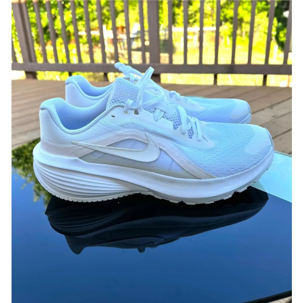 Nike Downshifter 14 Women’s White Running Shoes Casual Sneakers IB1895-102 S11.5