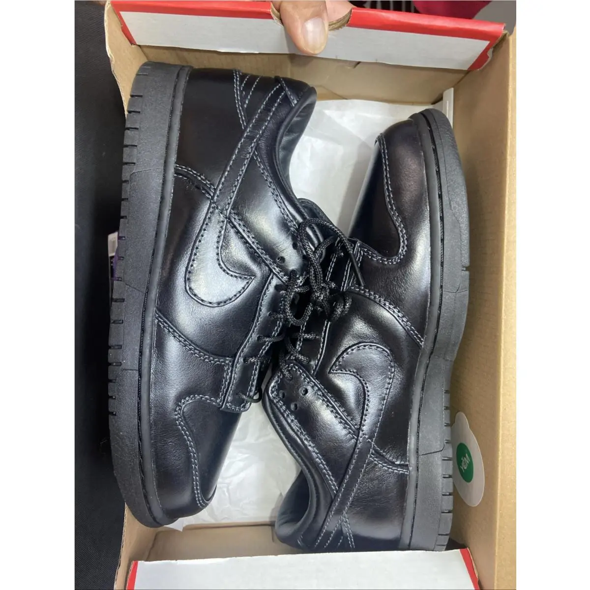 Nike Dunk Low Retro Prm QS Black IQ3342-001 Men`s US 9