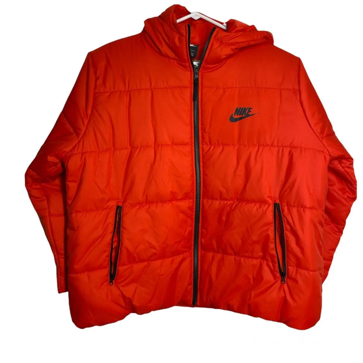 Sportswear Winter Puffer Jacket Womens 1X Chile Red Synthetic Fill Coat by Nike