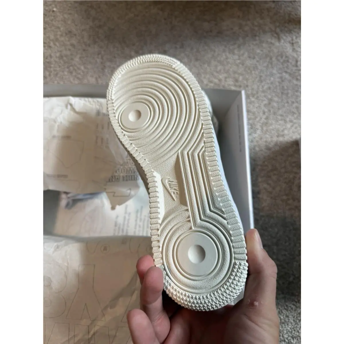 Nike shoes - Nike Air Force 1 - Air Force - Beige 8