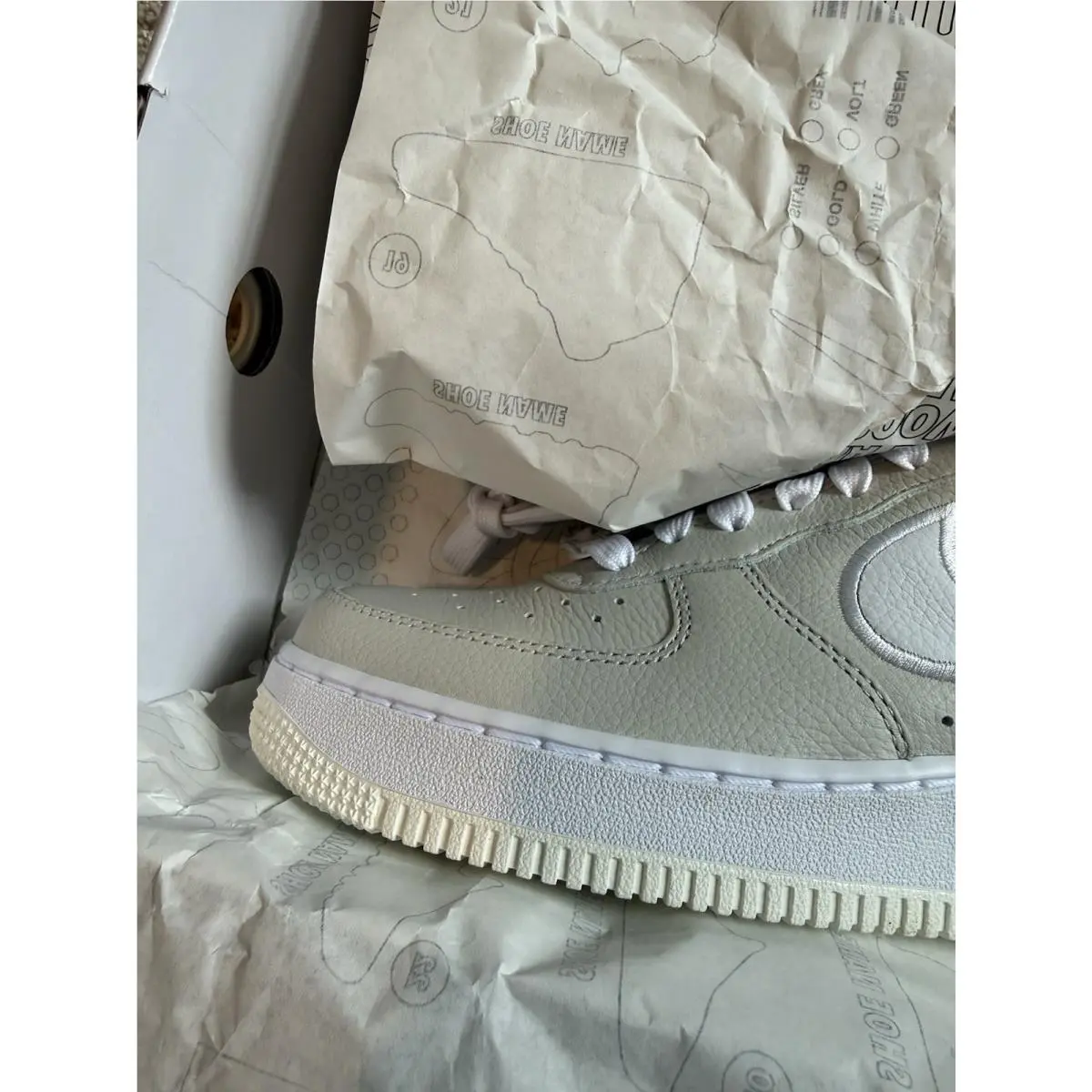 Nike shoes - Nike Air Force 1 - Air Force - Beige 3