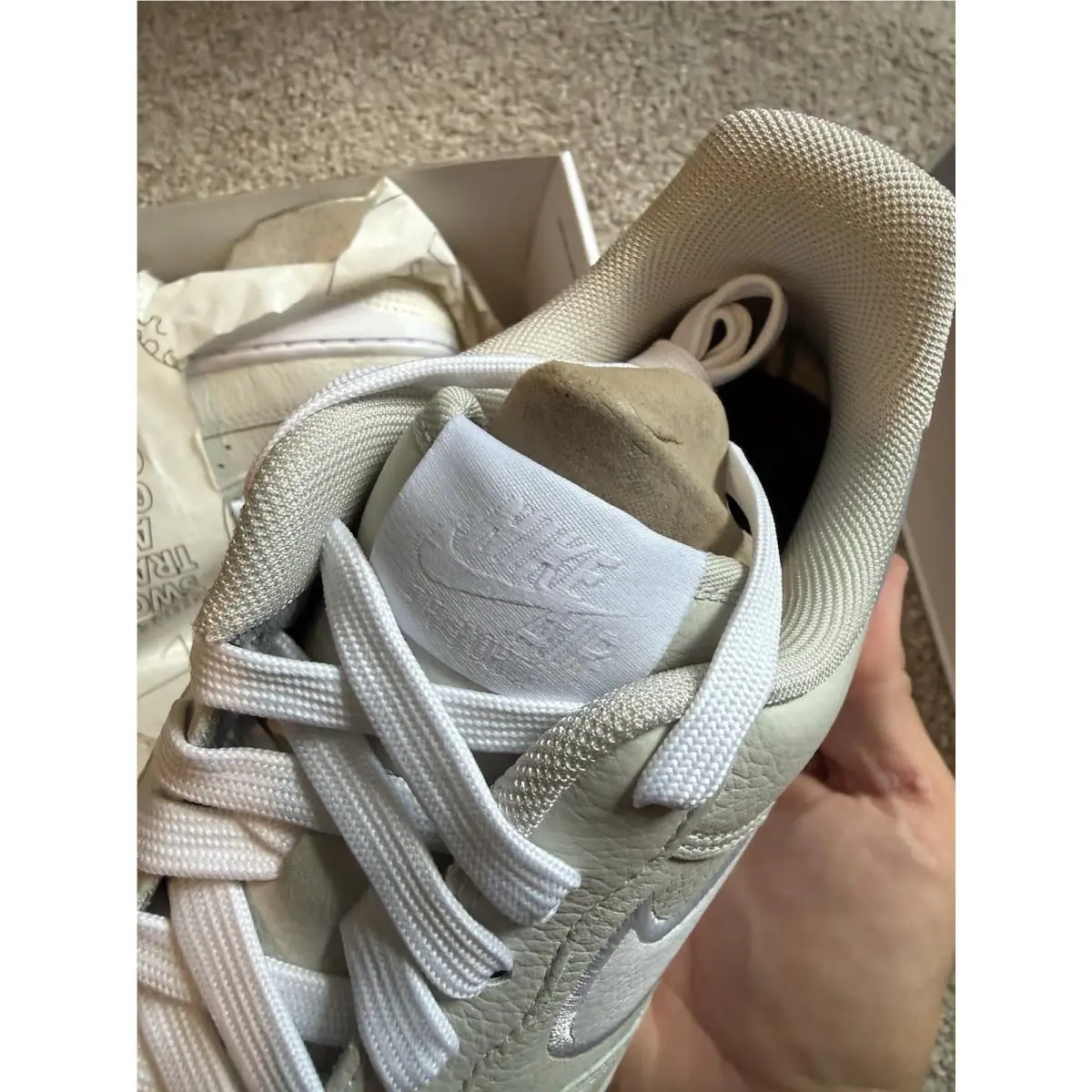 Nike shoes - Nike Air Force 1 - Air Force - Beige 5