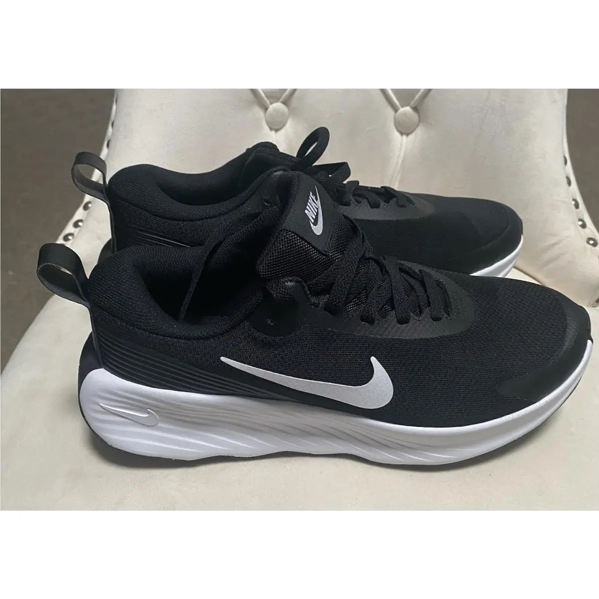 Men’s Nike Promina Shoes- 4E Extra Wide-black/white Sz 10
