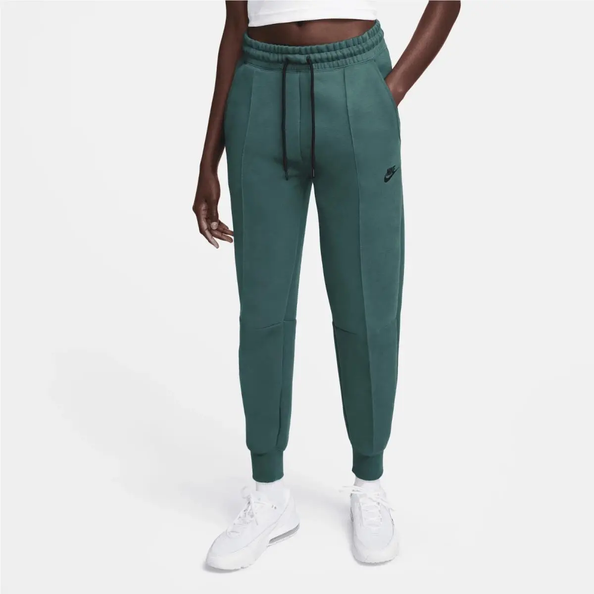 Nike Sportswear Tech Fleece Jogger Womens Size XL Jungle Green Pants FB8330-328