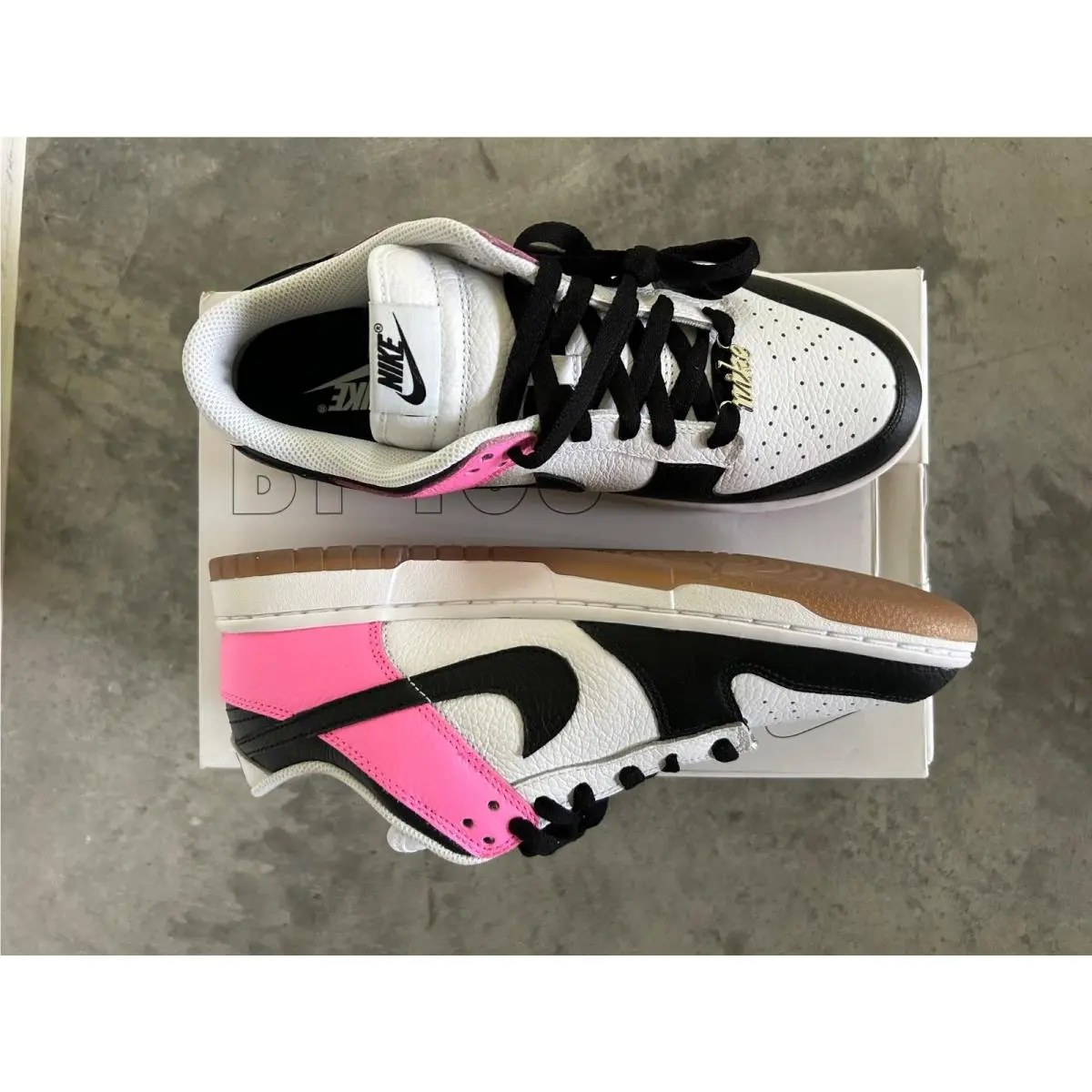 Nike shoes - Nike Dunk - Dunk - Black White Pink 0