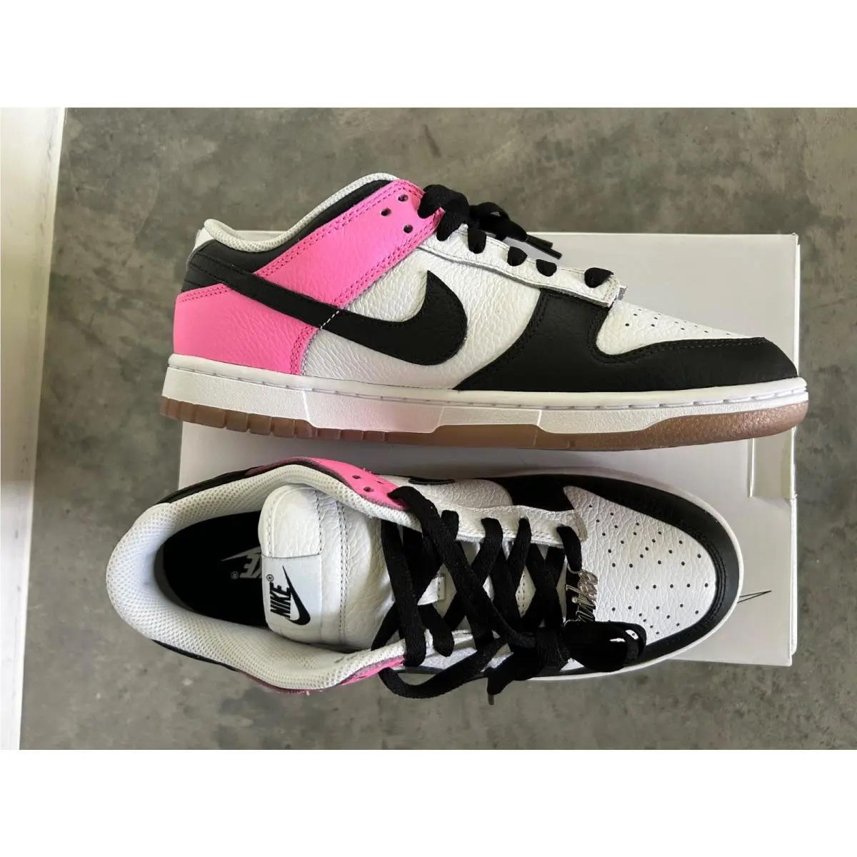 Nike shoes - Nike Dunk - Dunk - Black White Pink 1