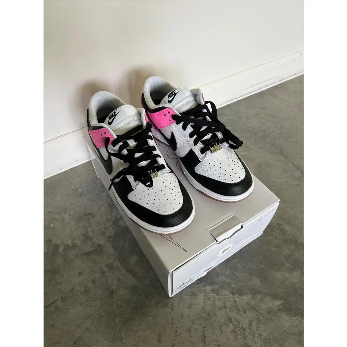 Nike shoes - Nike Dunk - Dunk - Black White Pink 3