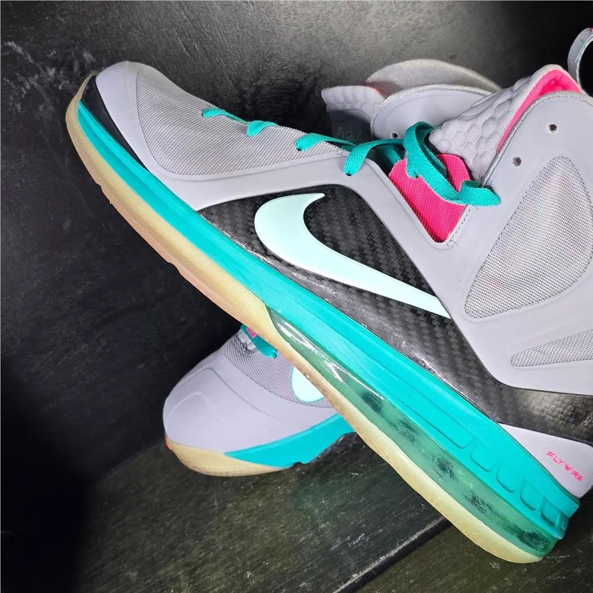 Nike shoes - LeBron 9 PS Elite - LeBron Elite - 516958 001 - Gray 5