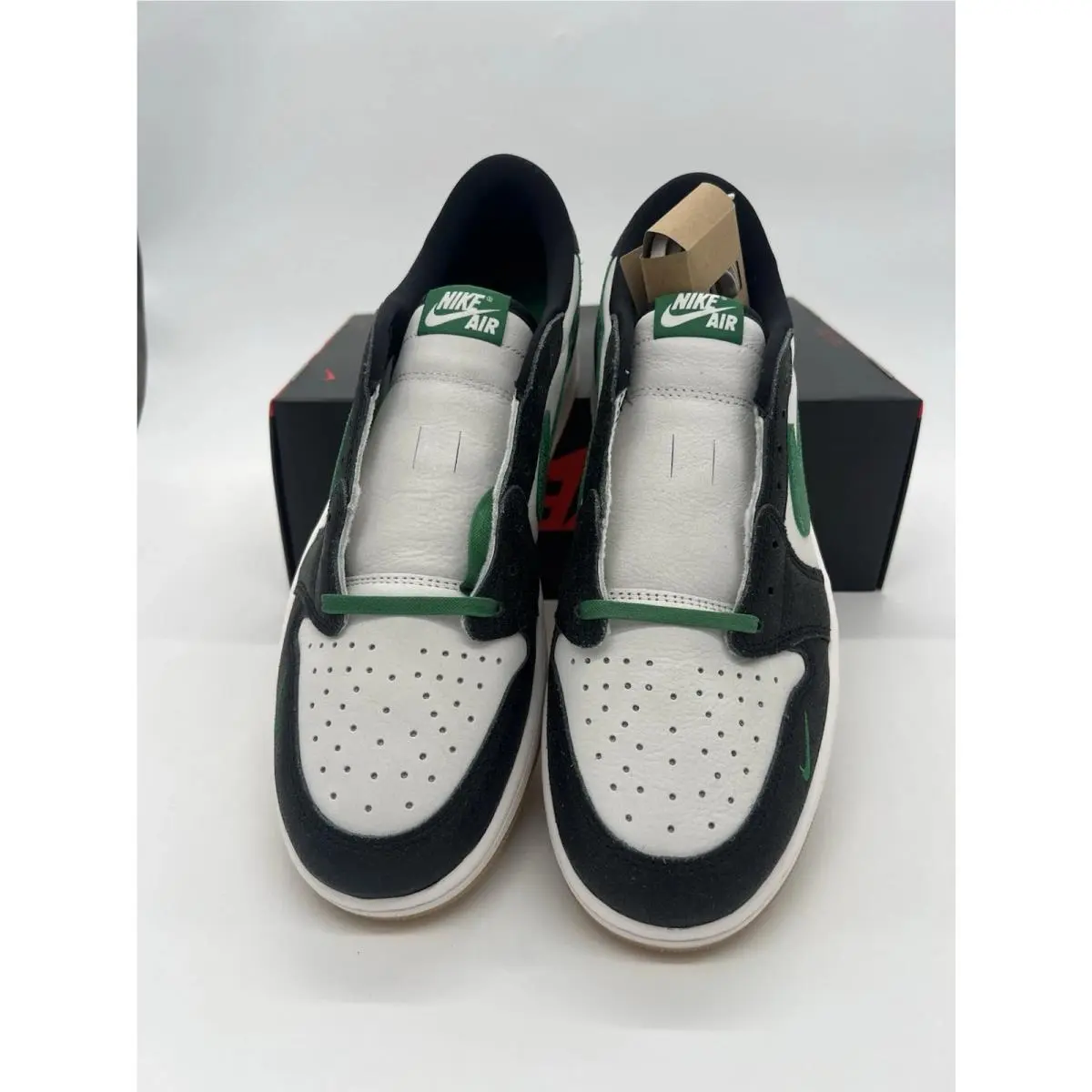 Nike shoes - Nike Air Jordan 1 - Air - IR2283-030 - Phantom/Black/Black/Pine Green 9