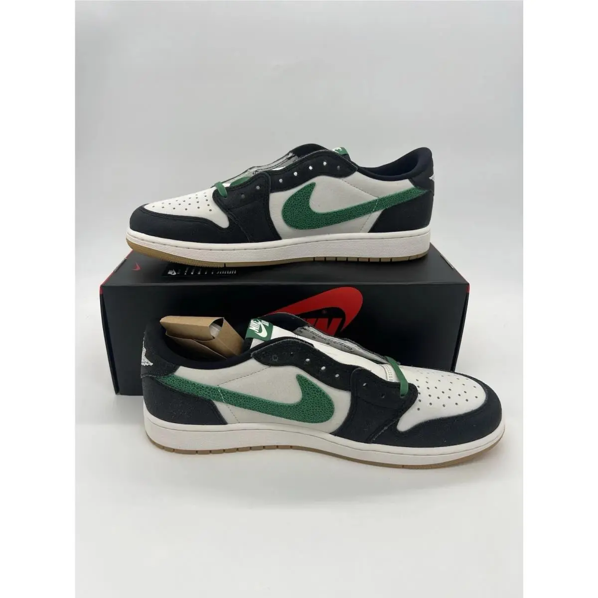 Nike shoes - Nike Air Jordan 1 - Air - IR2283-030 - Phantom/Black/Black/Pine Green 2