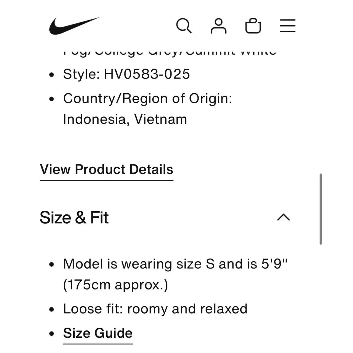 Nike clothing - HV0583-246 - HV0583-246 - White 6
