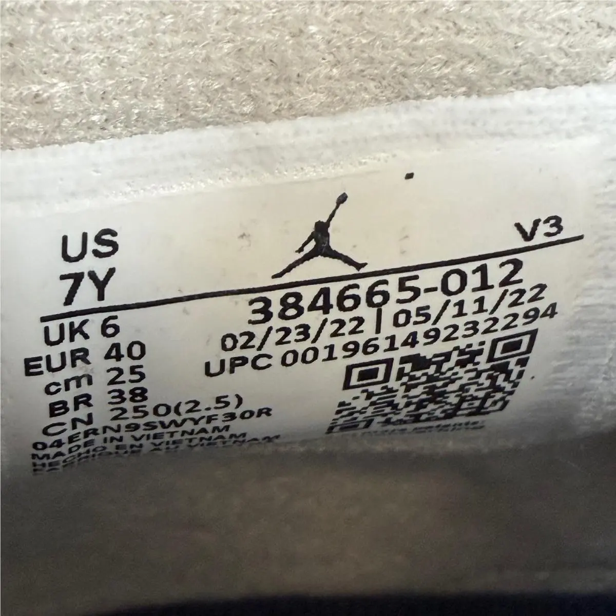 Nike shoes - Jordan 6 Retro Georgetown (2022) (GS) - Gray 6